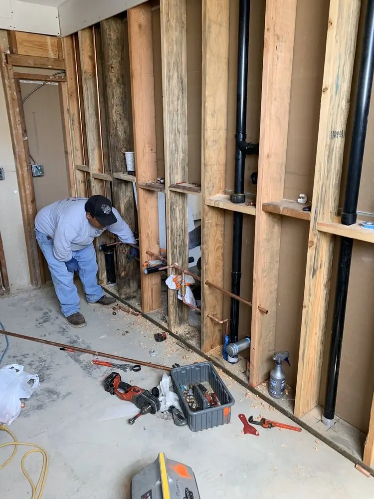 Commercial rough-in plumbing for Gas Line Repair in Perrysburg